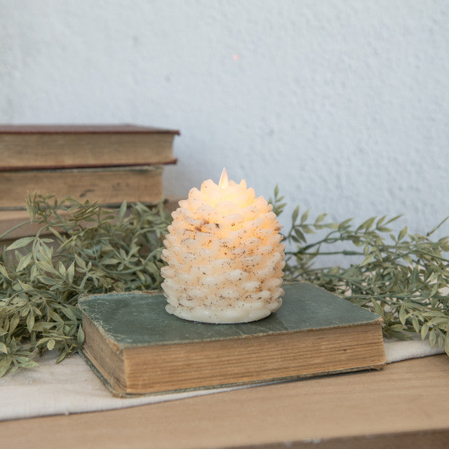 Pinecone Candle