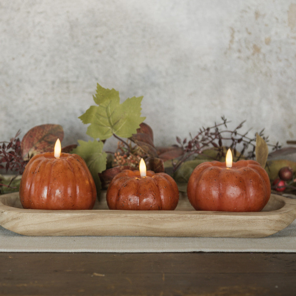 Orange Pumpkin Candle