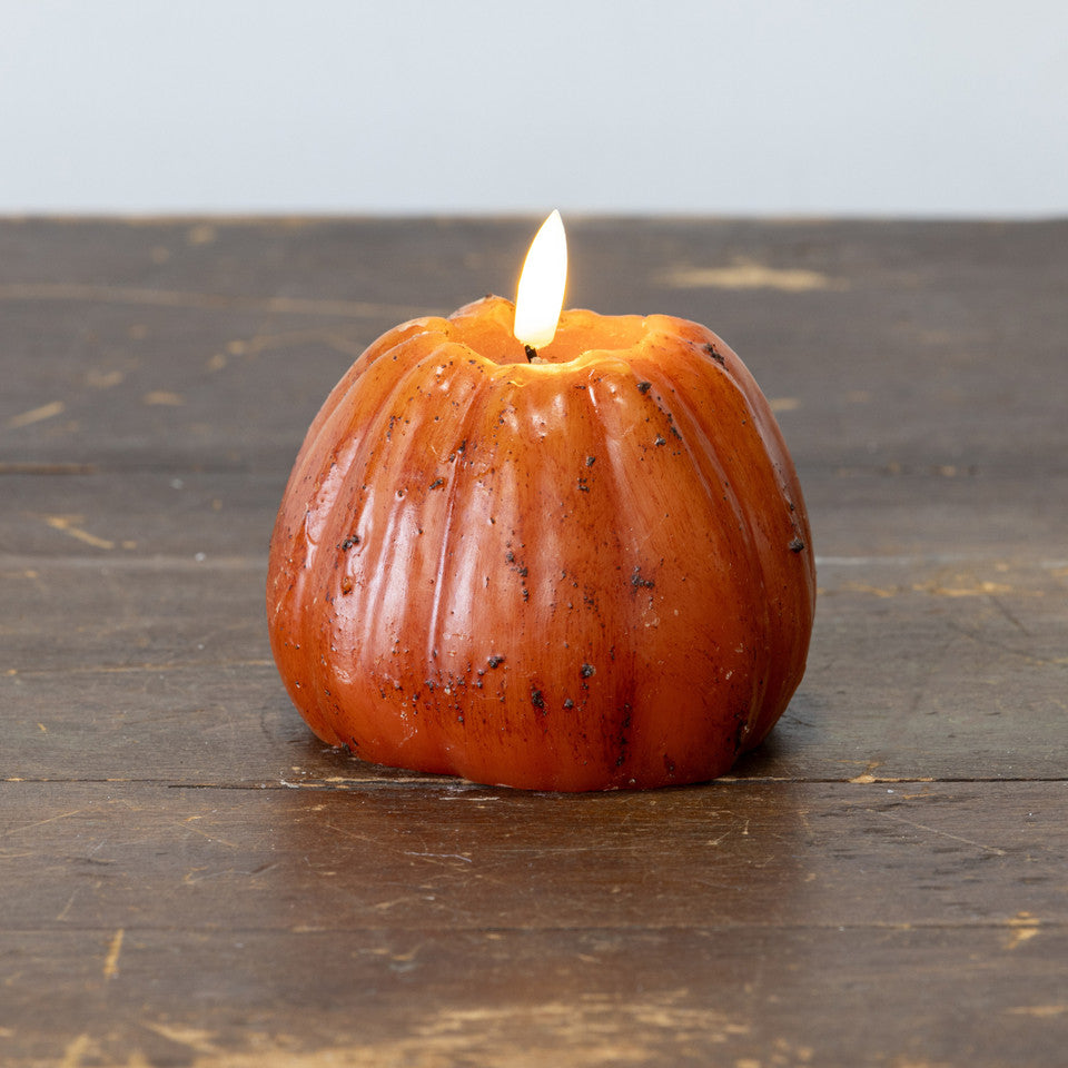 Orange Pumpkin Candle