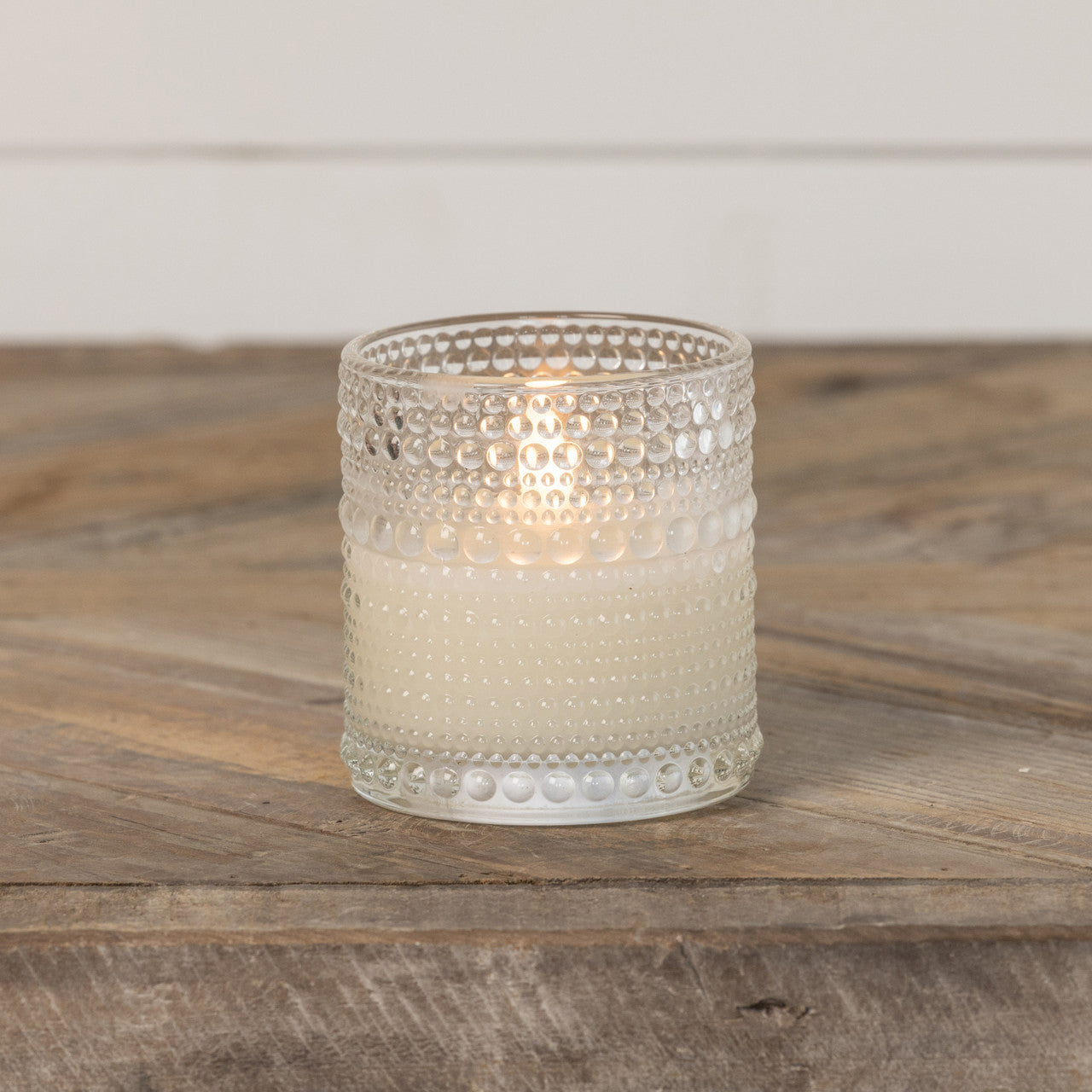 Dotted Glass 3D Candle