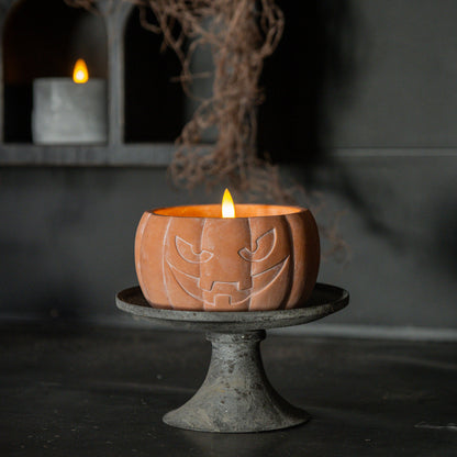 Jack-O-Lantern Candle