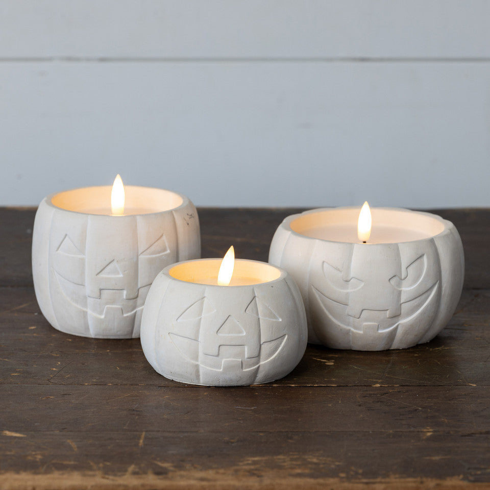 Jack-O-Lantern Candle