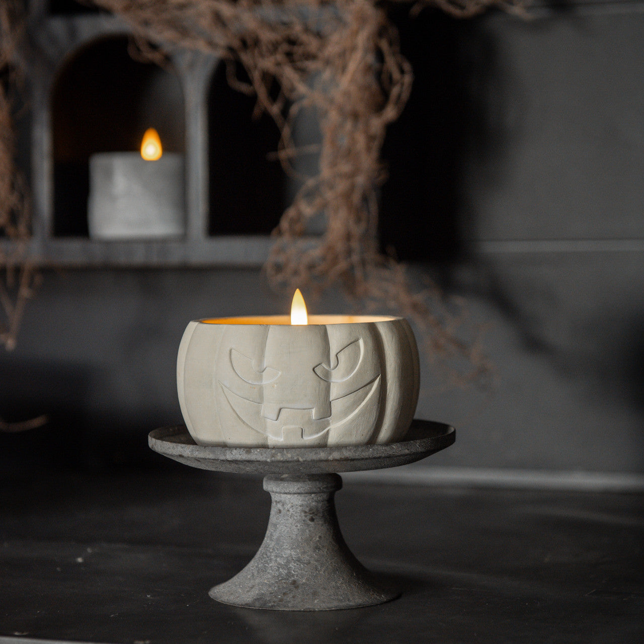Jack-O-Lantern Candle
