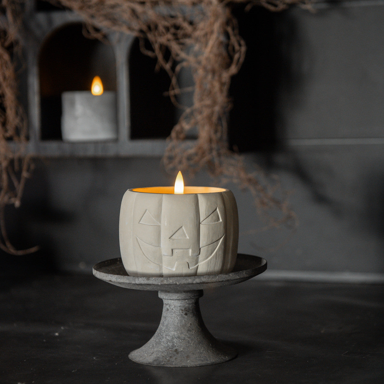 Jack-O-Lantern Candle