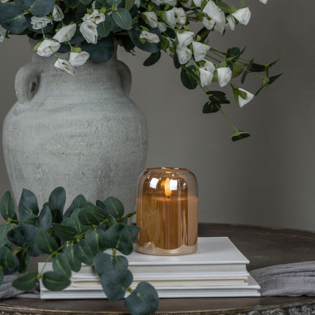 Arched Glass Candled