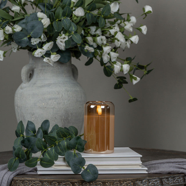 Arched Glass Candled