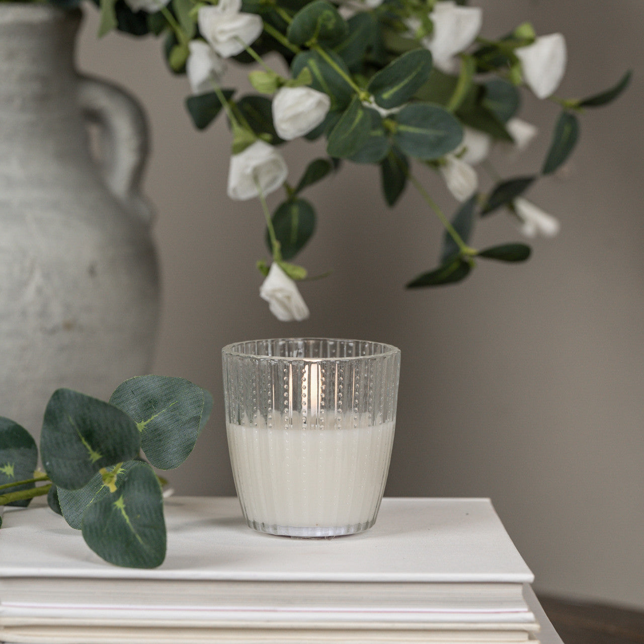 Beaded Glass 3D Candle