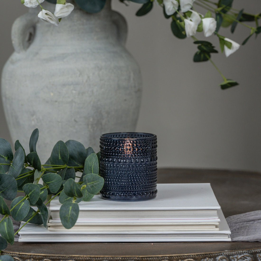 Dotted Glass 3D Candle