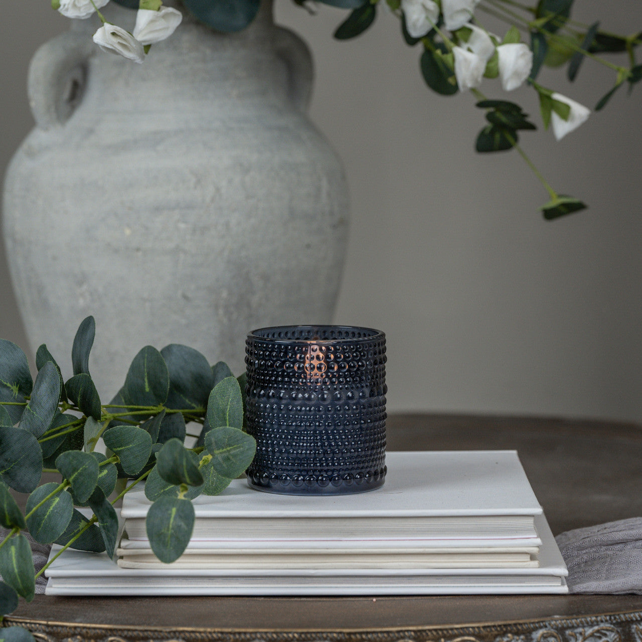 Dotted Glass 3D Candle