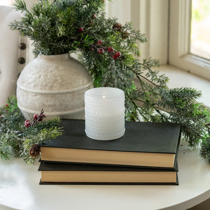 Dotted Glass 3D Candle