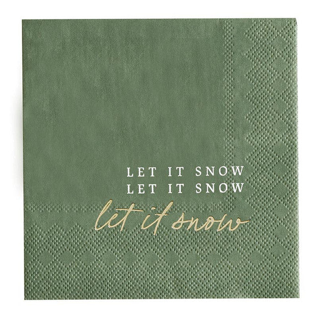 Let It Snow Napkin