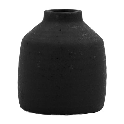 Black Porcelain Vase