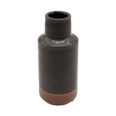 Black/Tan Vase