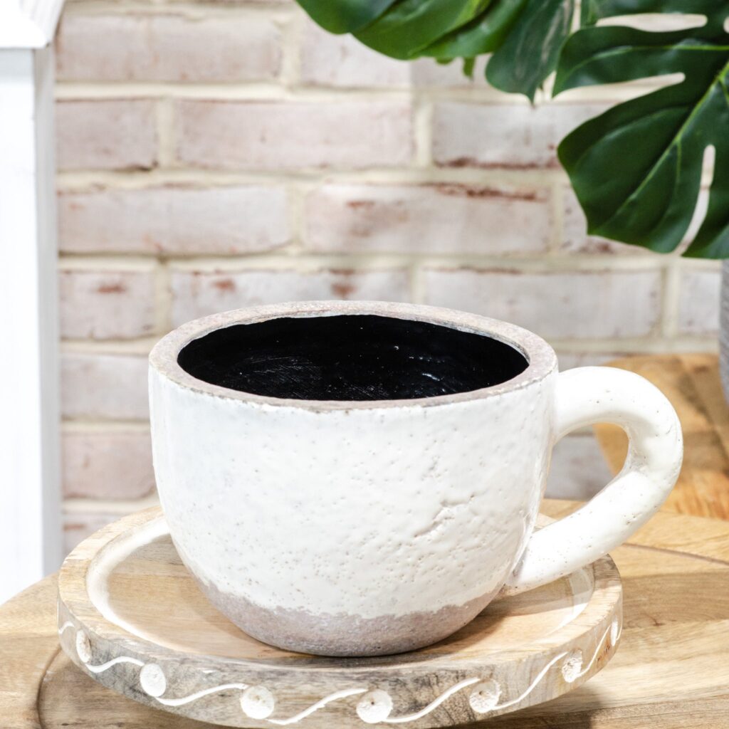 Coffee Cup Planter