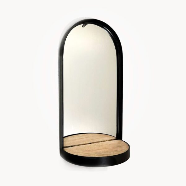 Arch Mirror w/ Shelf