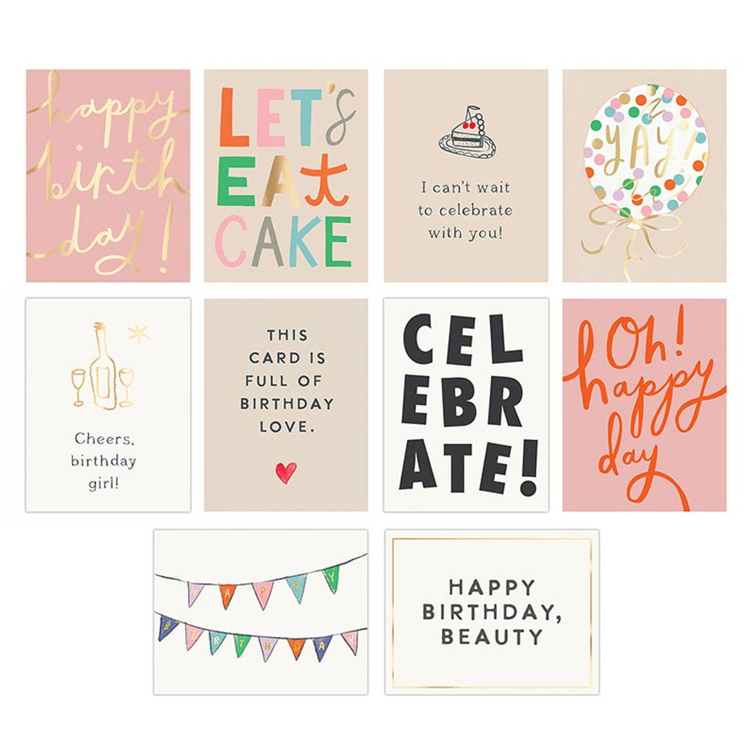 Card Set - Birthday