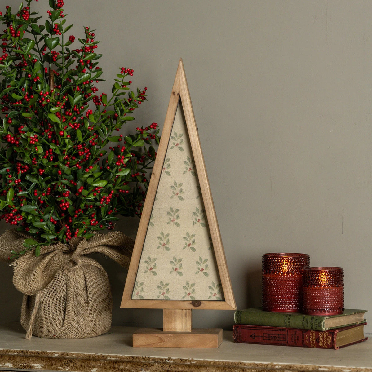 Framed Wallpaper Tree
