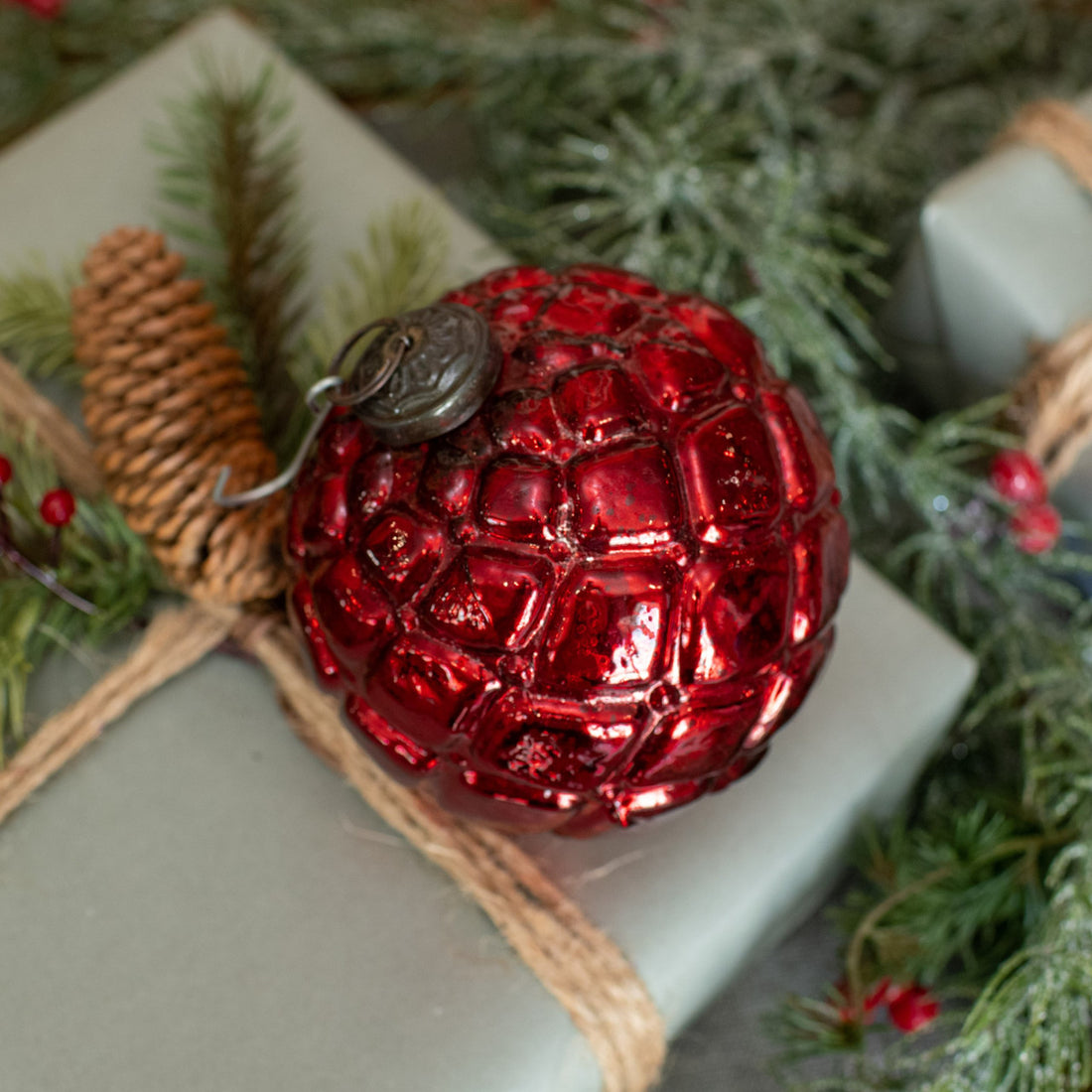 Quilted Kugel Ornament