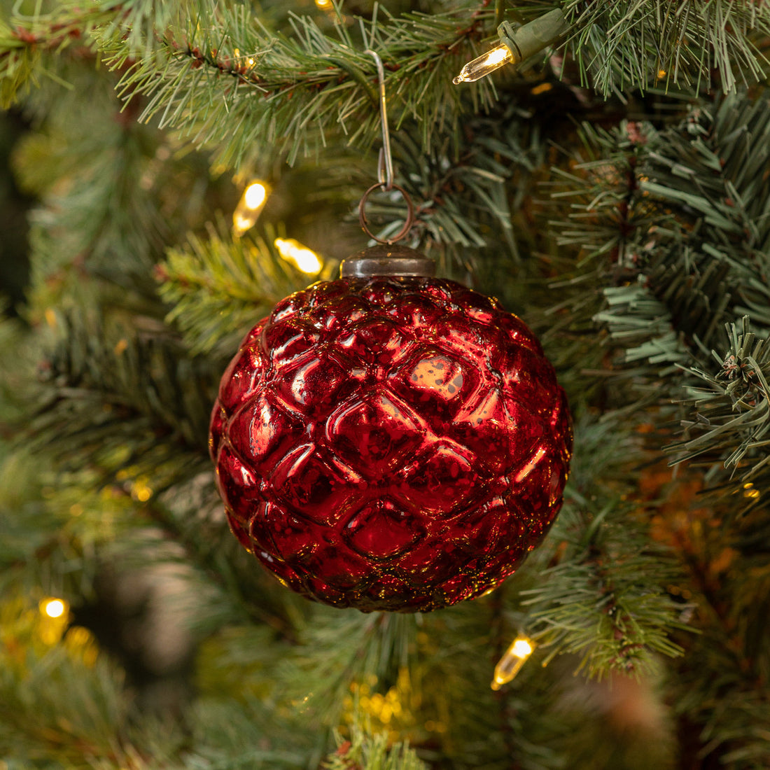 Quilted Kugel Ornament