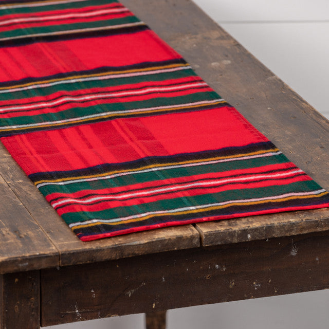 Tartan Table Runner