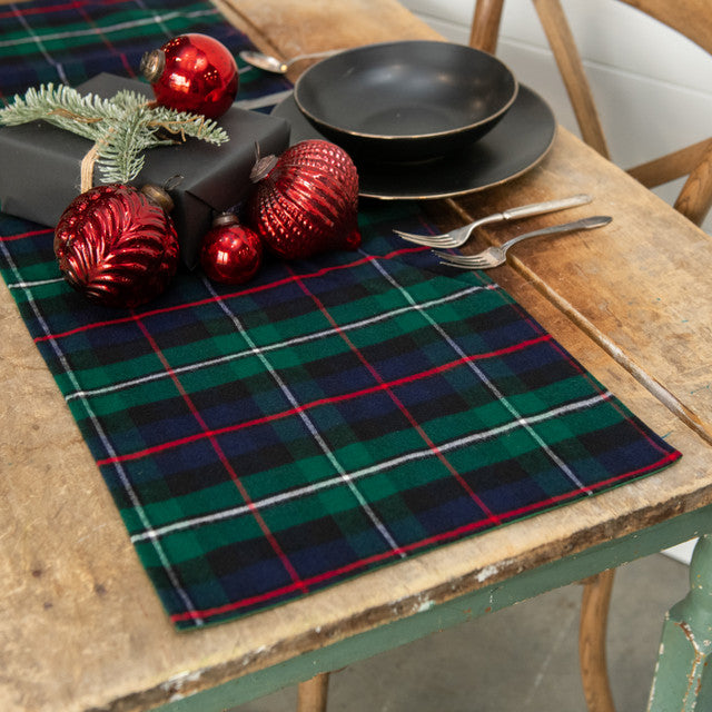 Tartan Table Runner