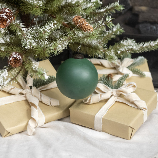 Green Kugel Ornament