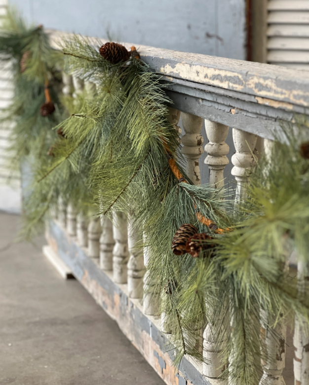 Southern Pine Rope Garland
