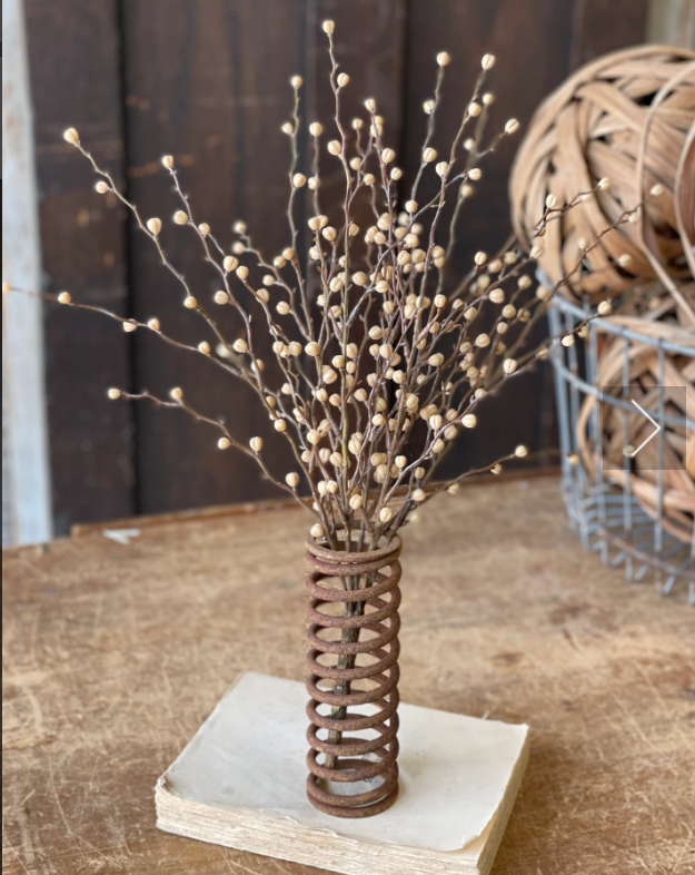Heart Berries Pick | Cream | 16&quot;