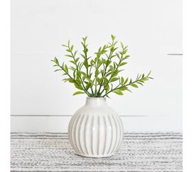 White Ceramic Vase