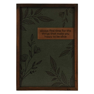 Green Leaf Sign