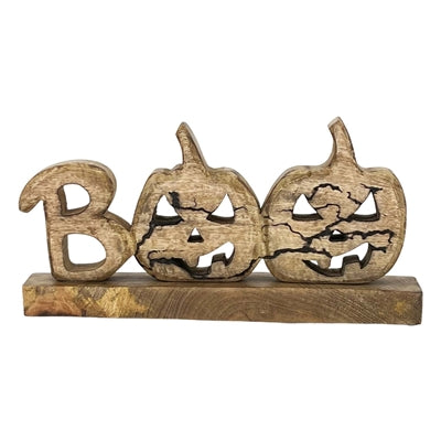 Boo Jack O Lantern Block