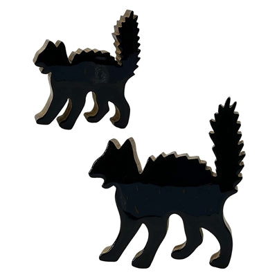 Black Halloween Cat