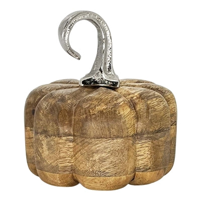 Pumpkin w/ Metal Stem