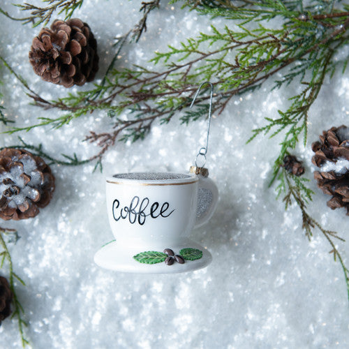 Coffee Cup &amp; Saucer Ornament