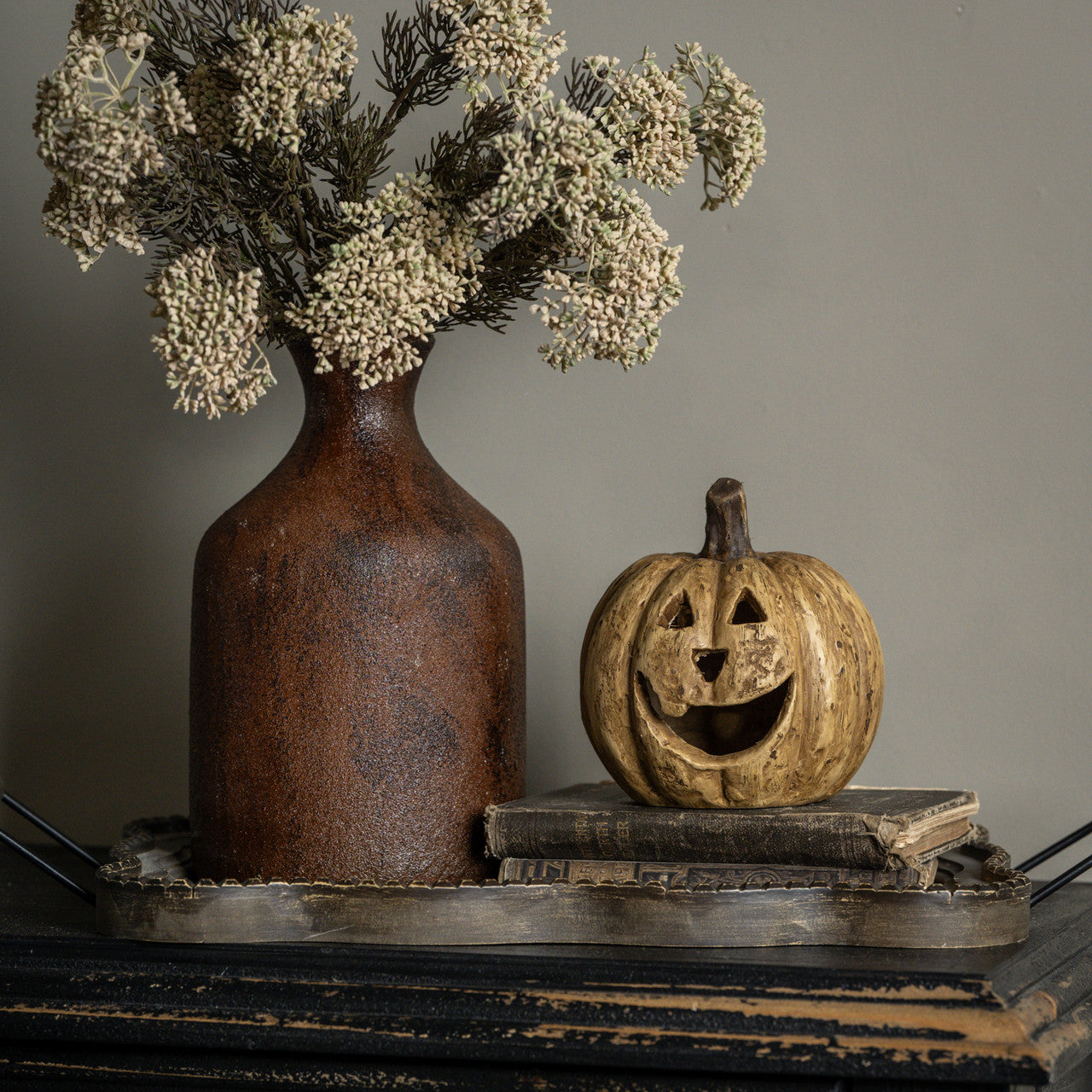 Beige Big Mouth Pumpkin