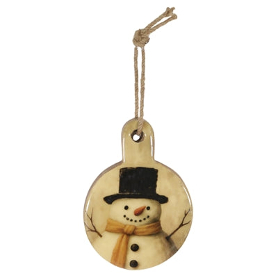 Top Hat Snowman Hanger