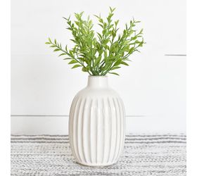 White Ceramic Vase