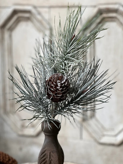 Frosted Emperor Pine Pick