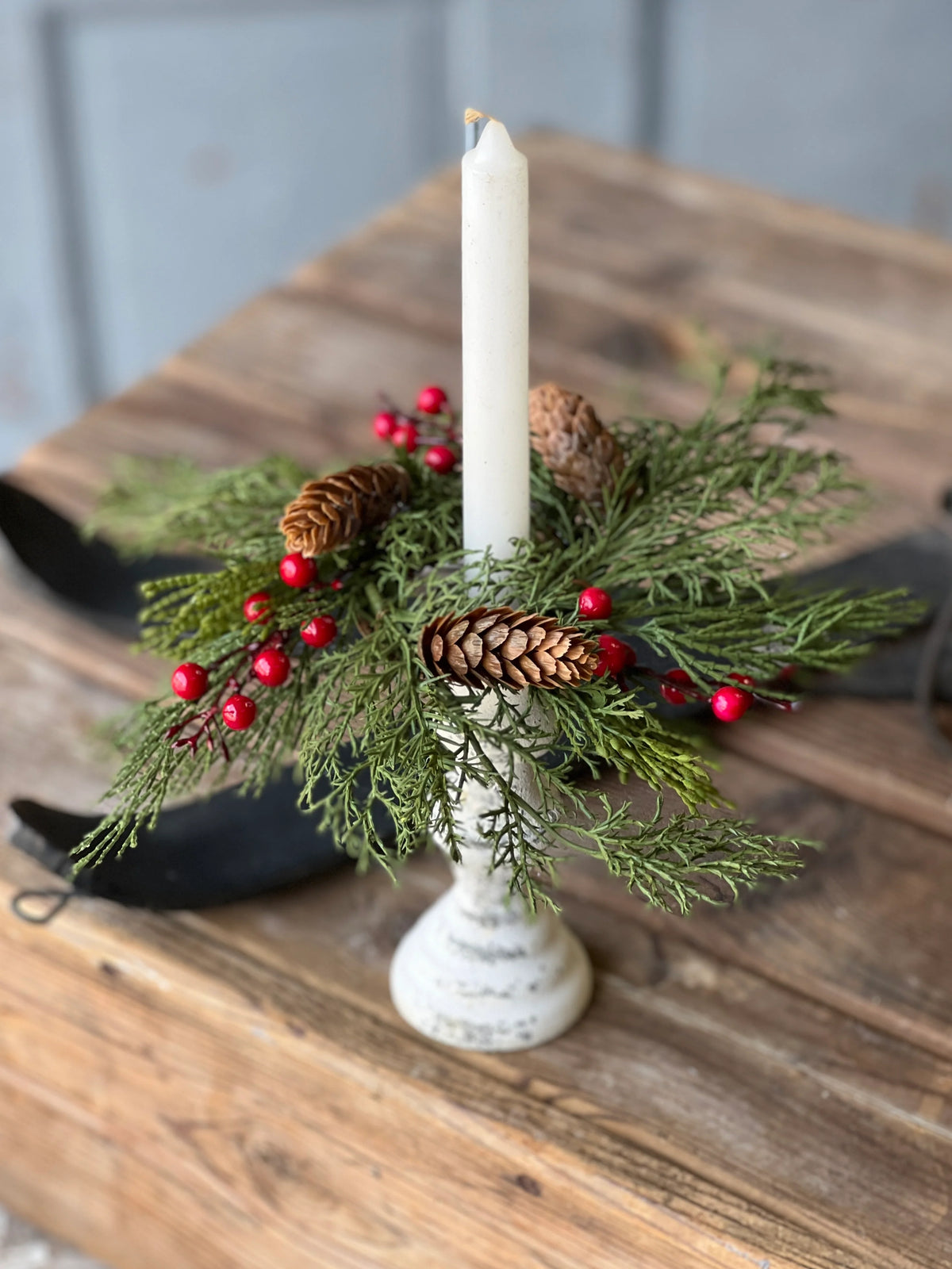 Alpine Berries Candle Ring