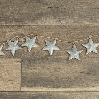 Metal Star Garland