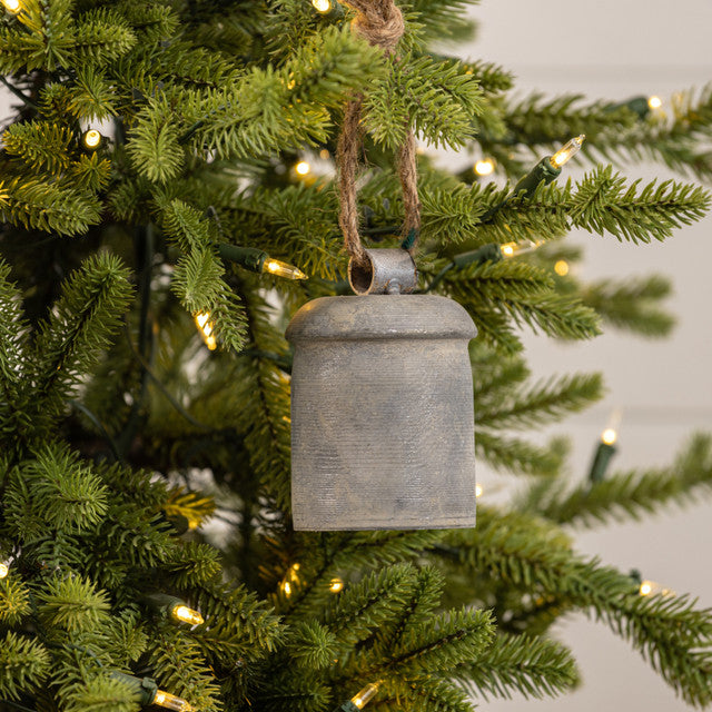 Galvanized Maddie Bell Ornament