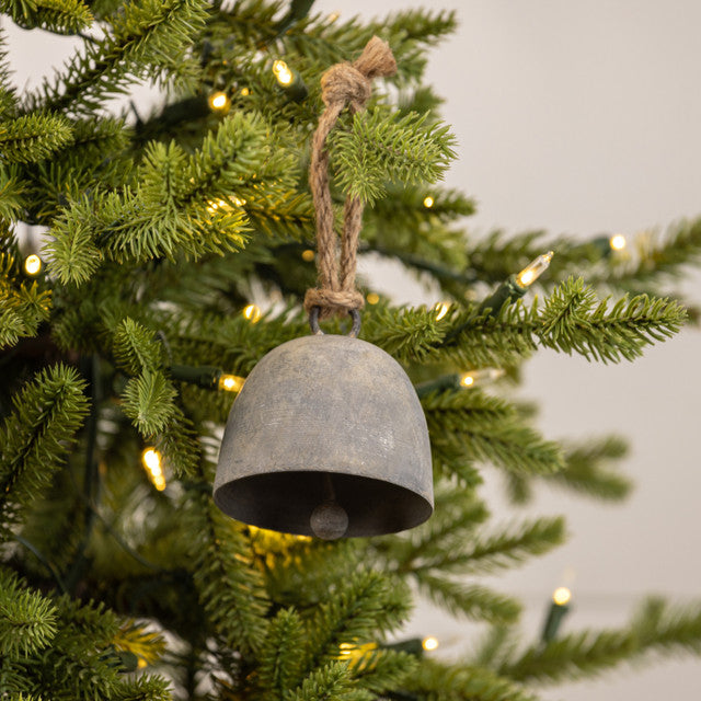 Galvanized Morgan Bell Ornament