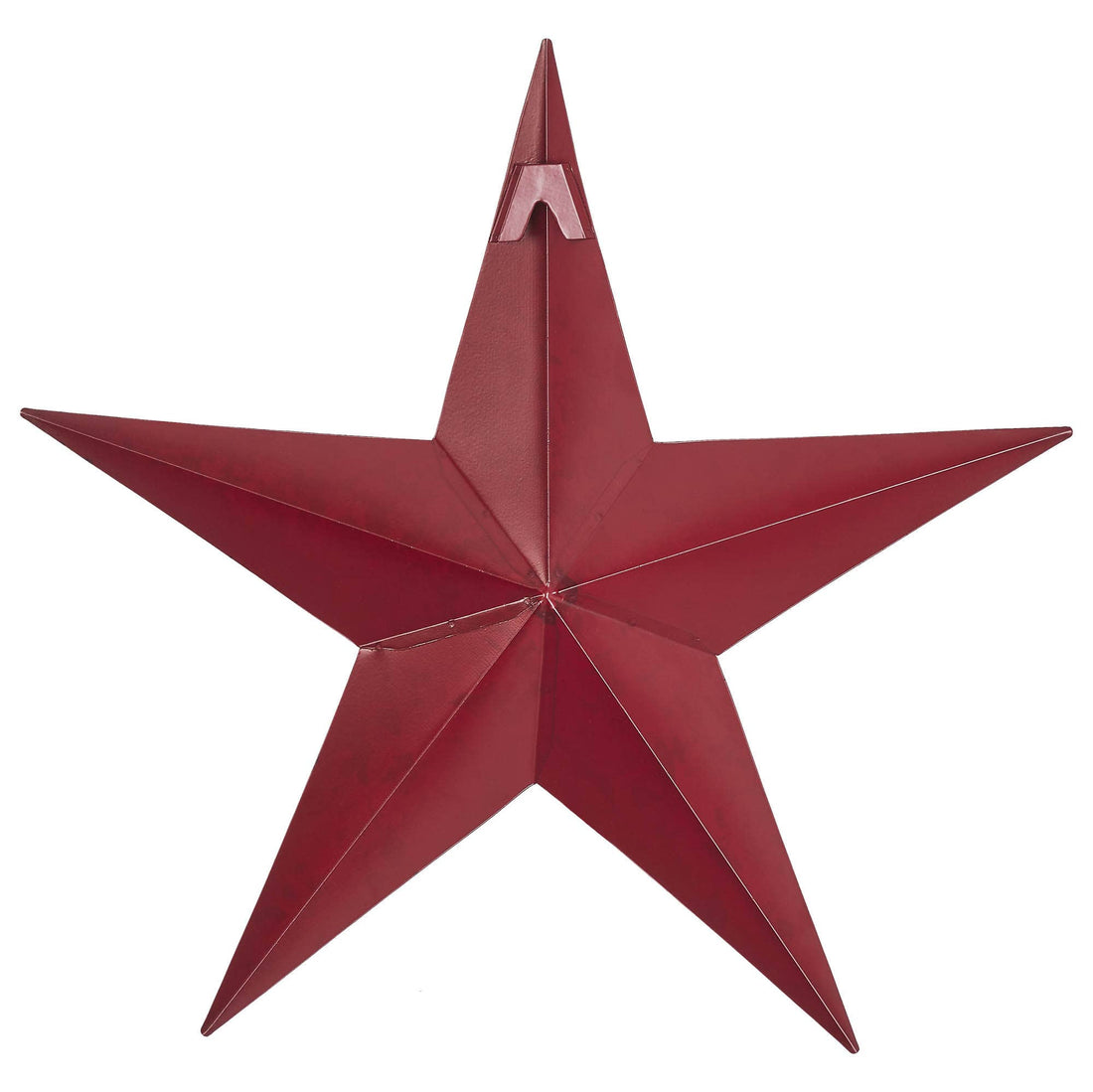 Metal Star Speckled Burgundy