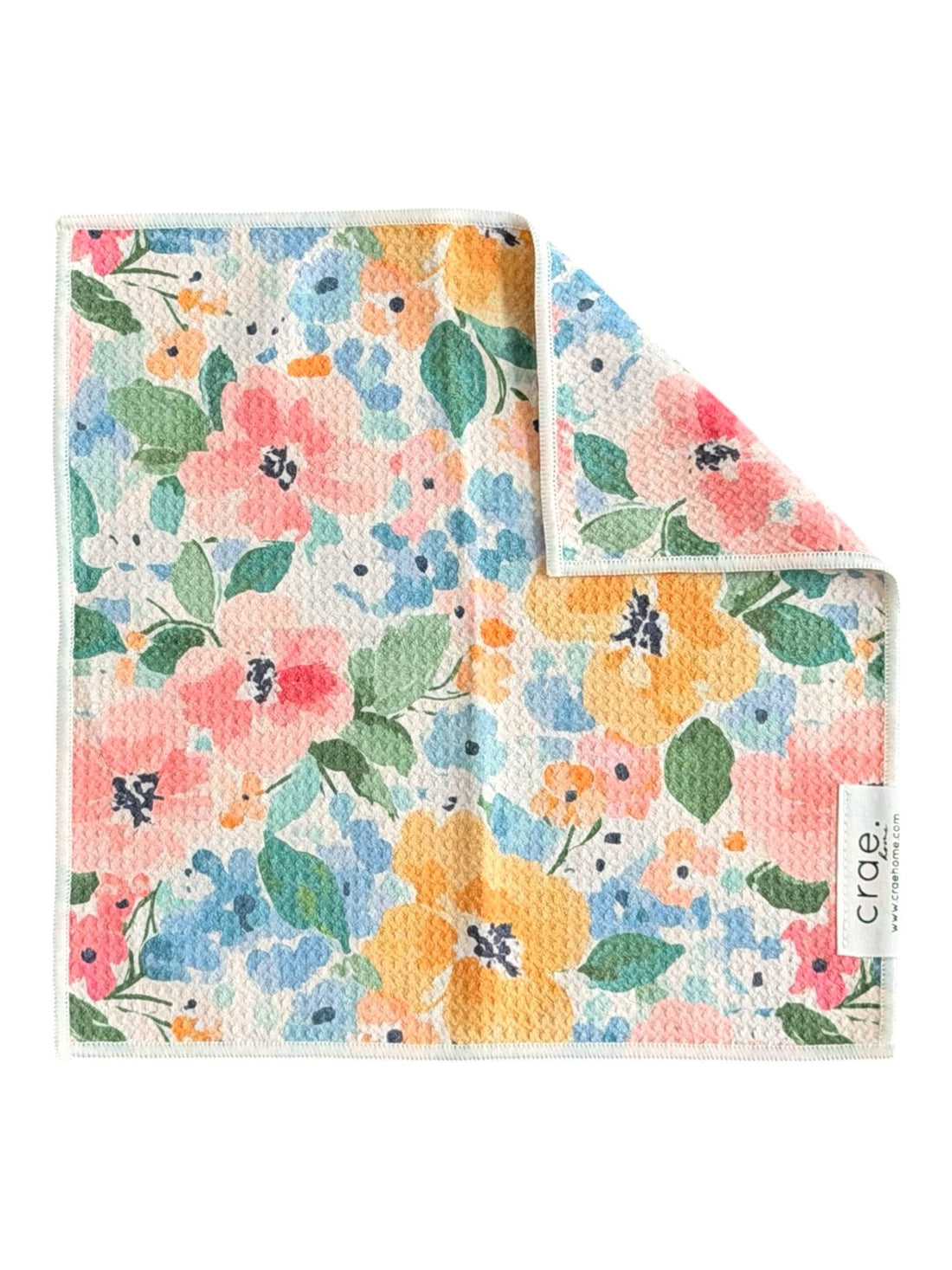 Fresh Cut Florals: Double-Sided Hand Towel &amp; Washcloth