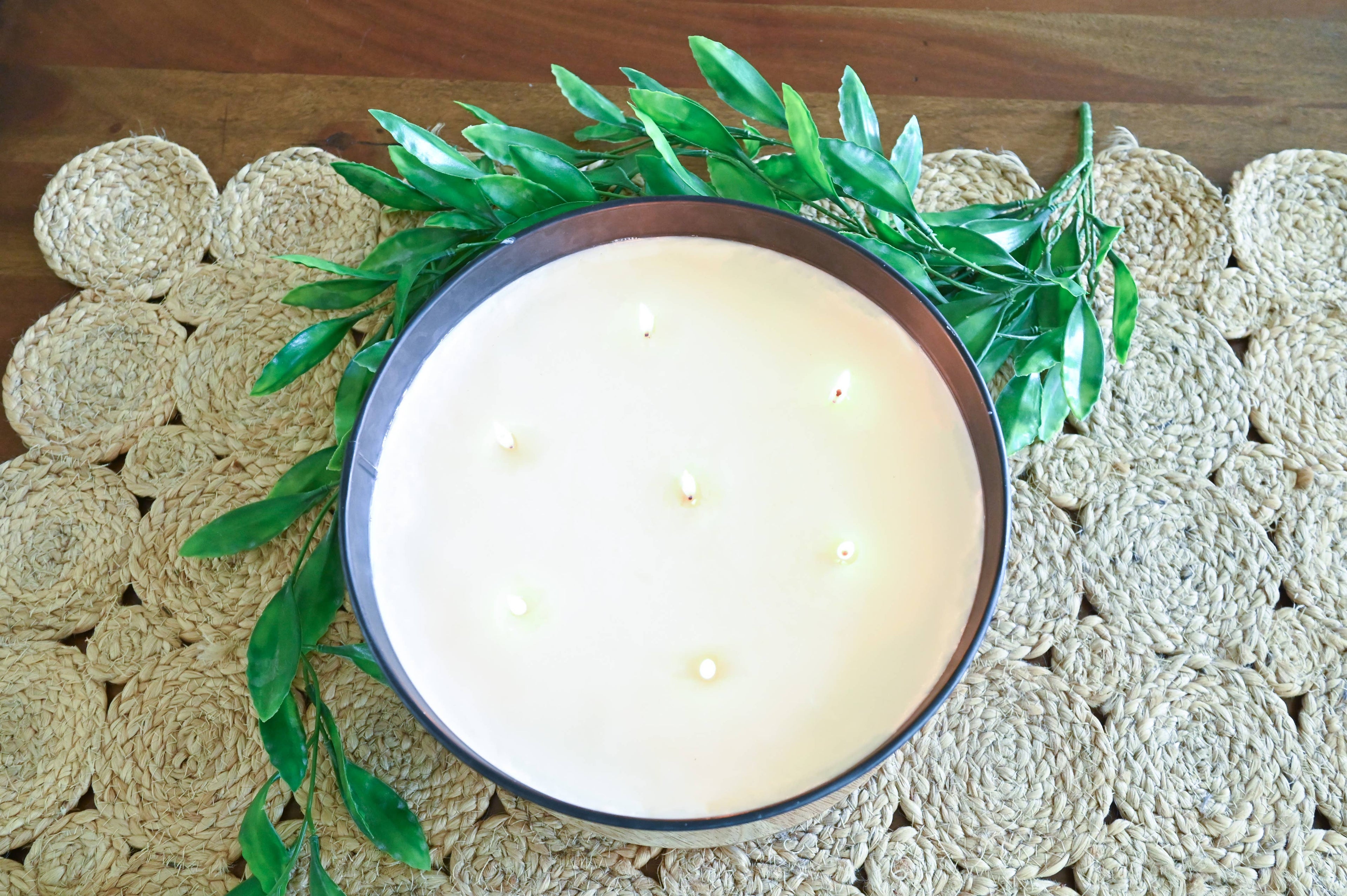 9 Pound Monster Candle: Caramel Corn