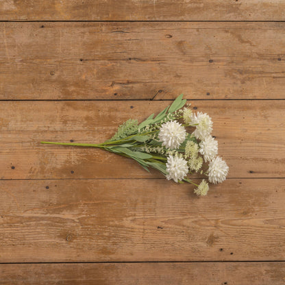 White Pom Pom Bush