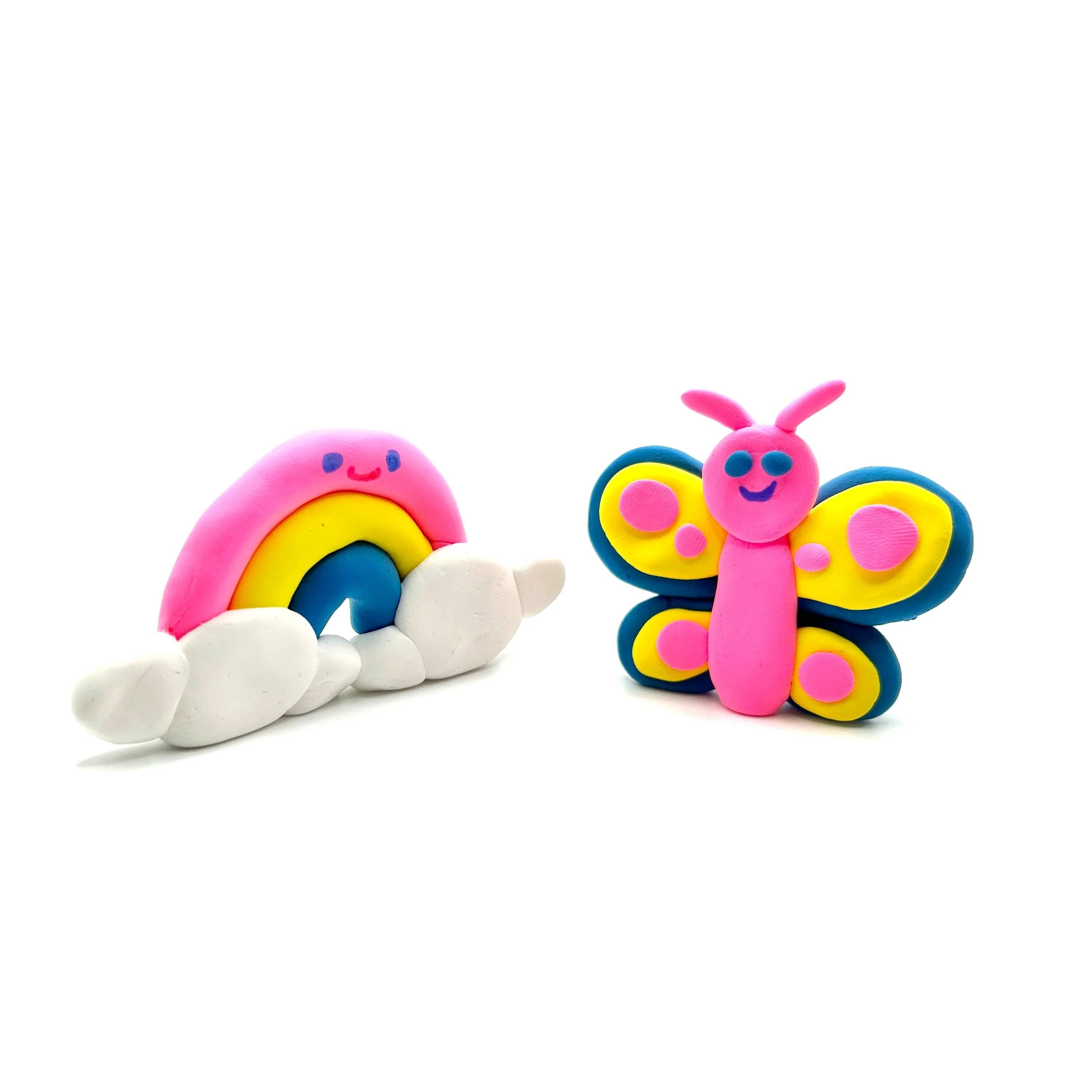 Creatibles Air Dry Clay Kit - Rainbow Pals