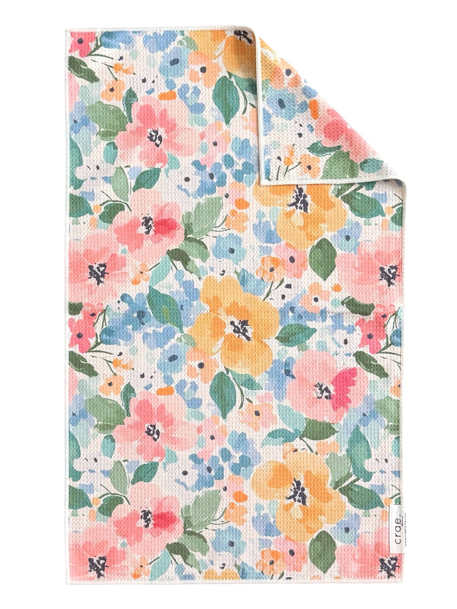 Fresh Cut Florals: Double-Sided Hand Towel &amp; Washcloth