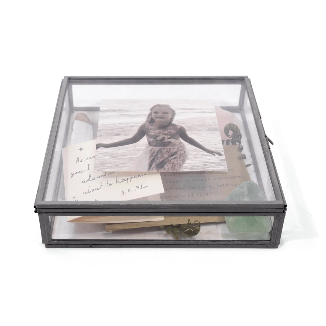 Glass Memory Box