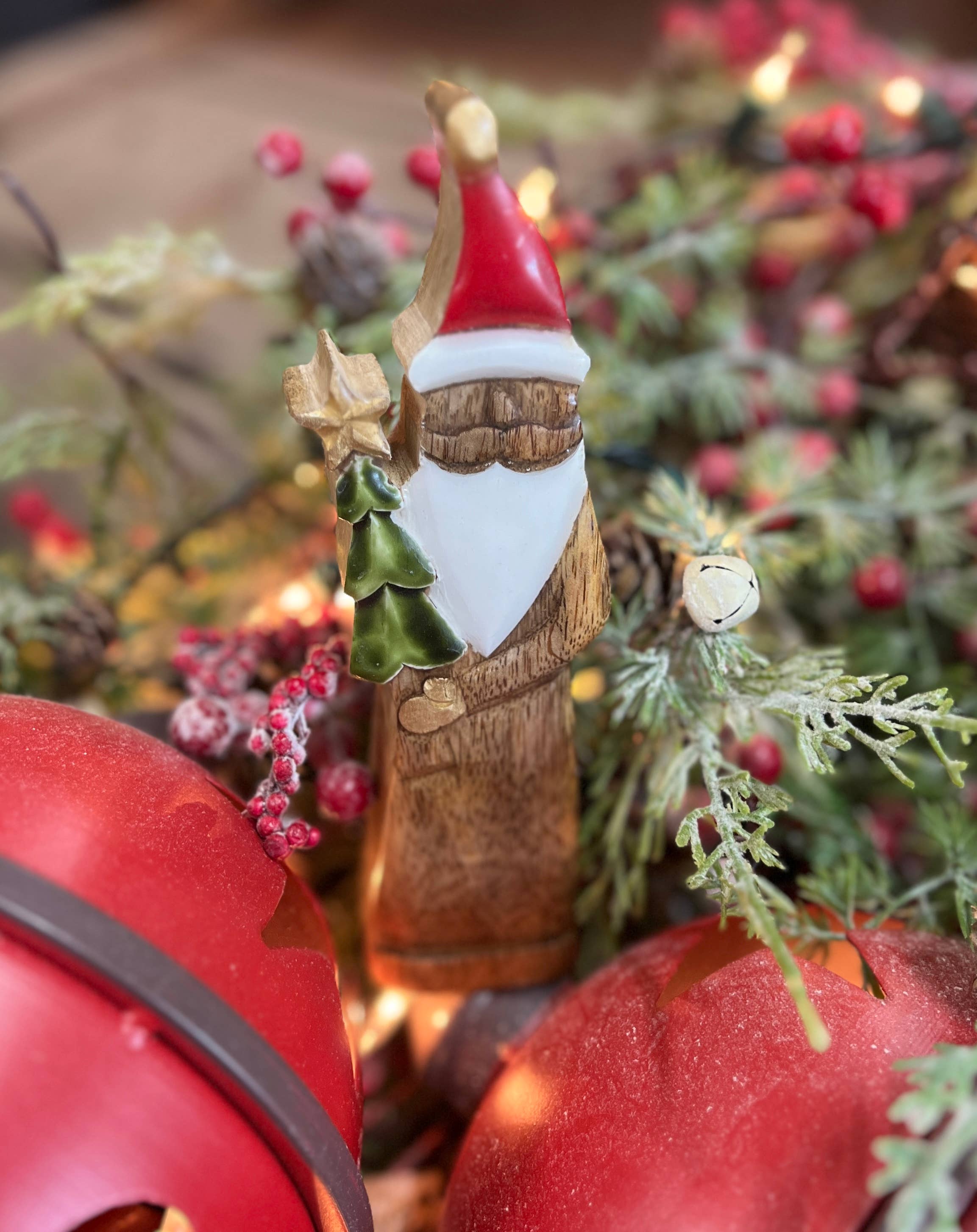 Mini Santa With Tree 9x2in – Jennie's Homeshed